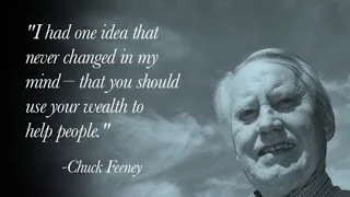 Chuck Feeney on Giving While Living