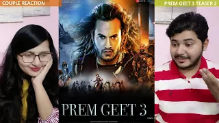 Couple Reaction on PREM GEET 3 OFFICIAL TEASER 2 | HINDI | Pradeep khadka | Kristina