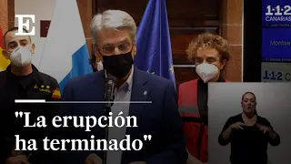 Dan por TERMINADA la ERUPCIÓN del VOLCÁN de La Palma | El País