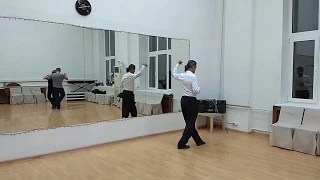 The secrets of tango. technique step Heel toe. Секреты танго. Техника шага.