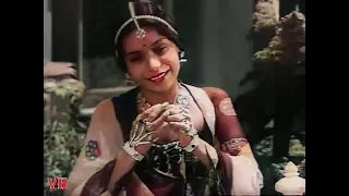 Colourised song "Geet Suno Vaah Geet Saiyyan" from original Black and White film "Pukar" 1939