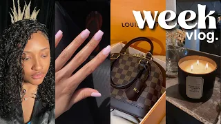 ULTIMATE SELF-CARE/MAINTENANCE WEEK: LASHES + NEW LV BAG + BOOK SHOPPING + Q2 PLAN +REAL LIFE UPDATE