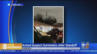 Hours-long standoff ends in Compton with an arrest