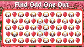 Find the odd emoji! Puzzle game #199