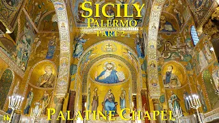 The Palatine Chapel - the royal chapel of the Norman Palace in Palermo, Sicily - Italy 🇮🇹