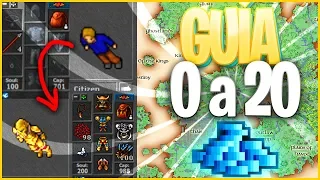 Tibia | GUÍA de LEVEL 0 a 20 (FREE) PARTE 1 - Hegal