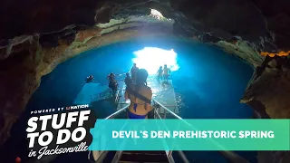 Devil's Den Prehistoric Spring Video (Florida Springs Adventures)