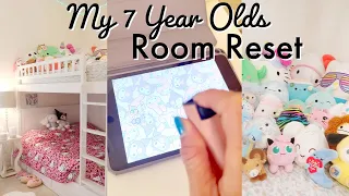 7 Year Old Room Reset 🎀👧🏻🍭