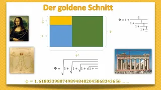 Der Goldene Schnitt | The mysterious golden ratio