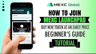 How to JOIN on MEXC LAUNCHPAD for BEGINNERS | Crypto App Tutorial