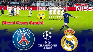 PSG vs Real Madrid | UEFA Champions League UCL | PES 2021 Gameplay PC