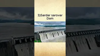 Top-5 Largest Dams in India #facts #shorts #viral #youtubeshorts #ytshorts #india