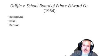 POLS 3321: Griffin v. School Board of Prince Edward County (1964)