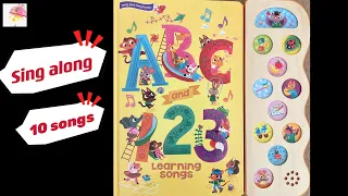 Sing along: ABC and 123 learning songs | preschool sing along