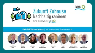 Kick-Off der DBU-Initiative »Zukunft Zuhause – Nachhaltig sanieren«