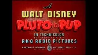 Pluto the Pup - "Pluto's Quin-Puplets" (1937) - recreation titles