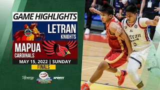 Letran Knights vs Mapua Cardinals | Game Highlights | NCAA Season 97 Finals (Game 1) | May 15, 2022