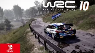 WRC 10 The Official Game Nintendo switch gameplay