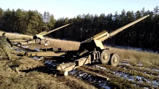 War | Monstrously Powerful 2S7 Pion, Msta-B, D-20 Artillery in Action - Heavy Live Fire