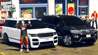 РЕАЛЬНАЯ ЖИЗНЬ В GTA 5 - КУПИЛИ TOYOTA LAND CRUISER 200 И RANGE ROVER! ТЕСТ-ДРАЙВ! 🌊ВОТЕР