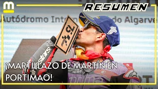 RESUMEN de la CARRERA del GP de PORTUGAL de MOTOGP 2024 | ¡Gana Martín, toque de Márquez y Bagnaia!