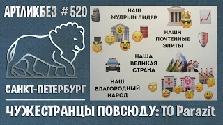 ЧУЖЕСТРАНЦЫ ПОВСЮДУ: выставка ТО Parazit в галерее "Борей" #АРТЛИКБЕЗ № 520