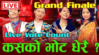 The Voice of Nepal Season 4 Live Vote Counting || Grand Finale Episode 31 || Voice of Nepal 2022