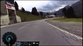 Crash on Timmelsjoch