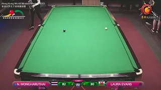 Hong Kong World Women Masters 2019 Nutcharut Wongharuthai VS Laura Evans