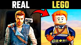 I remade Jedi Survivor in Lego Star Wars...