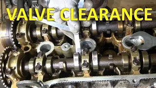 How to do Valve Clearance Check and Adjust Toyota Camry. Years 2000 to 2021