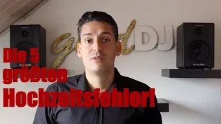 Die 5 größten Fehler bei Hochzeiten - Hochzeitsguide für Bräute Tutorial 04