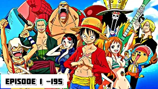 One Piece Explained in Hindi | Episode 1-195 | Sora Senju