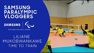 Another Day, Another Traning Session for Liliane Mukobwankawe | Vlog 5 | Samsung Paralympic Vloggers