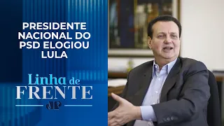 Líderes do Republicanos, partido de Tarcísio, se irritam com comentário de Kassab | LINHA DE FRENTE