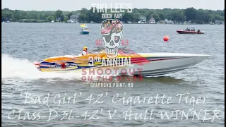 'Bad Girl' 42 Cigarette Tiger - Class Winner -2023 Tiki Lee's 3rd Annual Shootout on the River