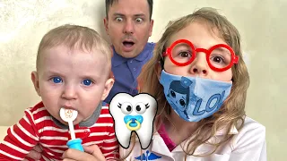 Five Kids Dentist Song Nursery Rhymes & Children' Song