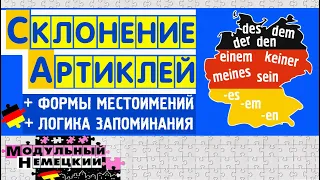 СКЛОНЕНИЕ АРТИКЛЕЙ ЗА 15 МИНУТ