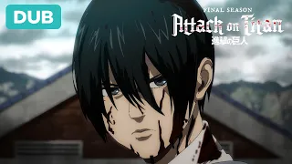 Mikasa Attacks | DUB Sneak Peek | Attack on Titan Final Season