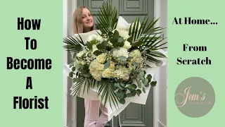 HOW TO START A FLORISTRY BUSINESS FROM HOME FROM SCRATCH- No investment