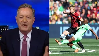 ‘A transgender non-binary, what is that?’: Piers Morgan left dumbfounded by footballer