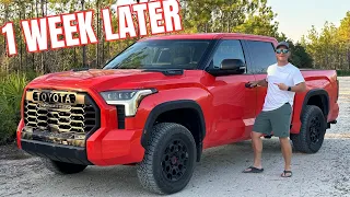 What it's like living with the $70K Tundra TRD Pro!!