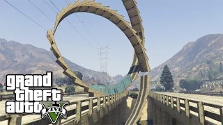 GTA V CARRERA LOCA! SUPER LOOPING POR EL CAMPO, DENTRO DE LAS PLANTACIONES FUNNY MOMENTS xFaRgAnx