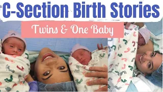 SCHEDULED C-SECTION TWINS PREP & BIRTH STORIES | Planned Cesarean Section | Mai Zimmy