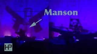 Marilyn Manson Injured After Giant Prop Crushes The Singer