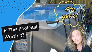 Unbelievable Results with Intex Rectangular Pool After 4 Years