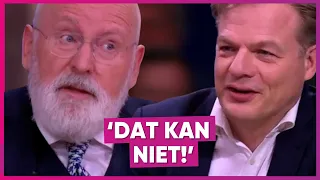 Omtzigt en Timmermans lijnrecht tegenover elkaar over boeren