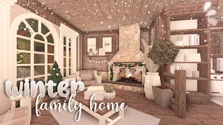 winter family home || bloxburg speedbuild || nixilia :)