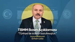 Ekonomi Politikaları Başkanımız Erhan Usta | 9 Nisan 2021, Ankara