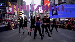 [HARU][KPOP IN PUBLIC NYC - TIMES SQUARE] PURPLE KISS (퍼플키스) - Ponzona Dance Cover